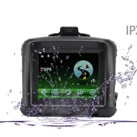 3.5 inch waterproof motorcycle GPS navigation system